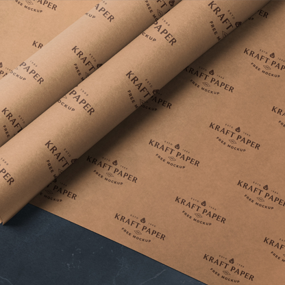 Baskılı Kraft Paketleme Kağıdı