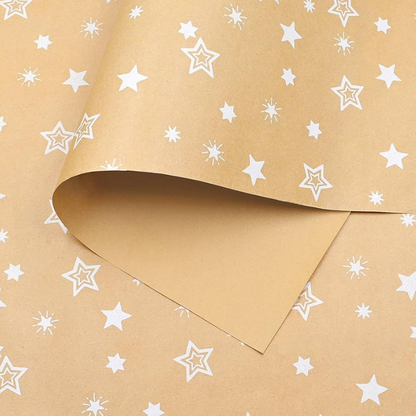 Baskılı Kraft Paketleme Kağıdı