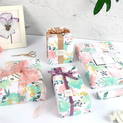 Baskılı Kuşe Paketleme Kağıdı