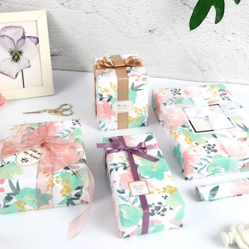 Baskılı Kuşe Paketleme Kağıdı