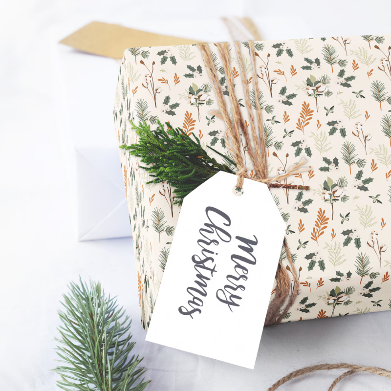 Baskılı Kuşe Paketleme Kağıdı