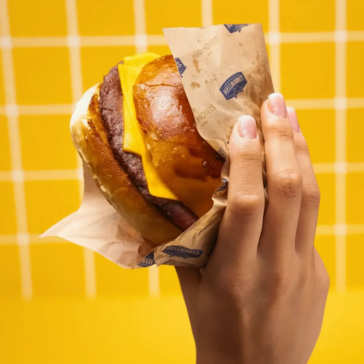 Baskılı Kraft Hamburger Kağıdı