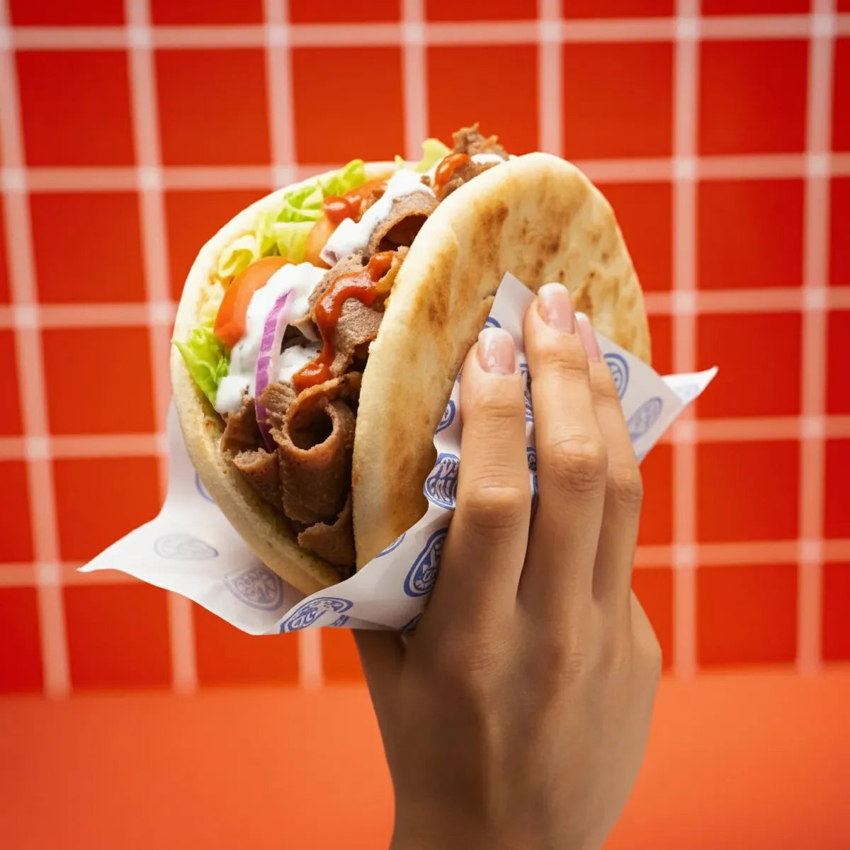 Baskılı Beyaz Döner Kağıdı
