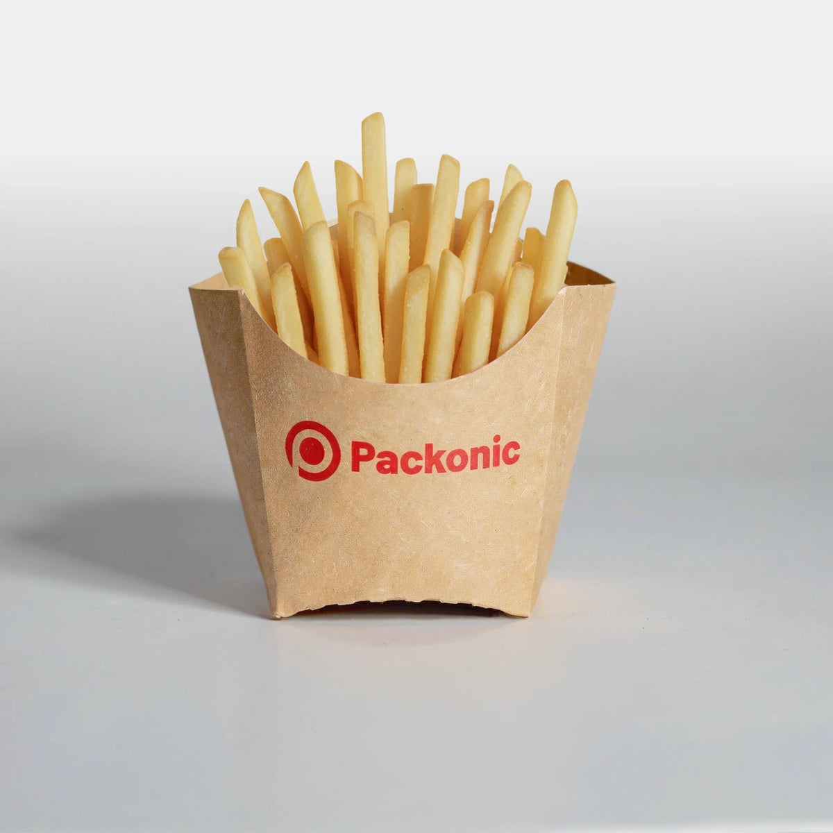 Baskılı Kraft Patates Kutusu