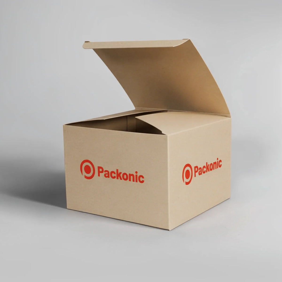 Dessert Boxes - Lock Bottom - Foldable - Kraft