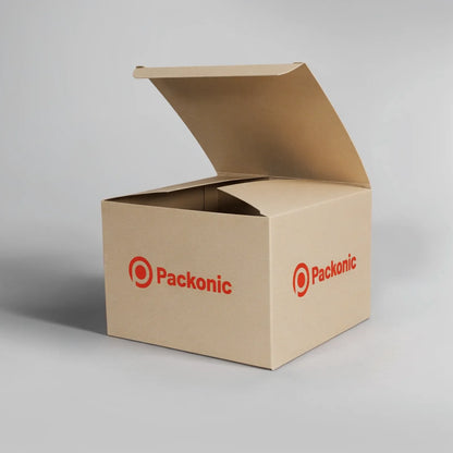Dessert Boxes - Lock Bottom - Foldable - Kraft