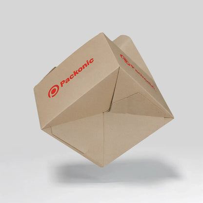 Dessert Boxes - Lock Bottom - Foldable - Kraft
