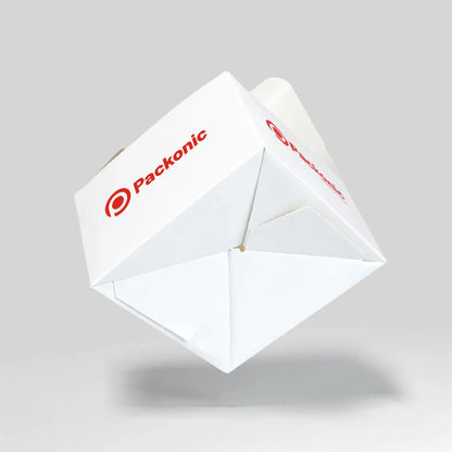Custom Printed Dessert Boxes – Lock Bottom – Foldable – White