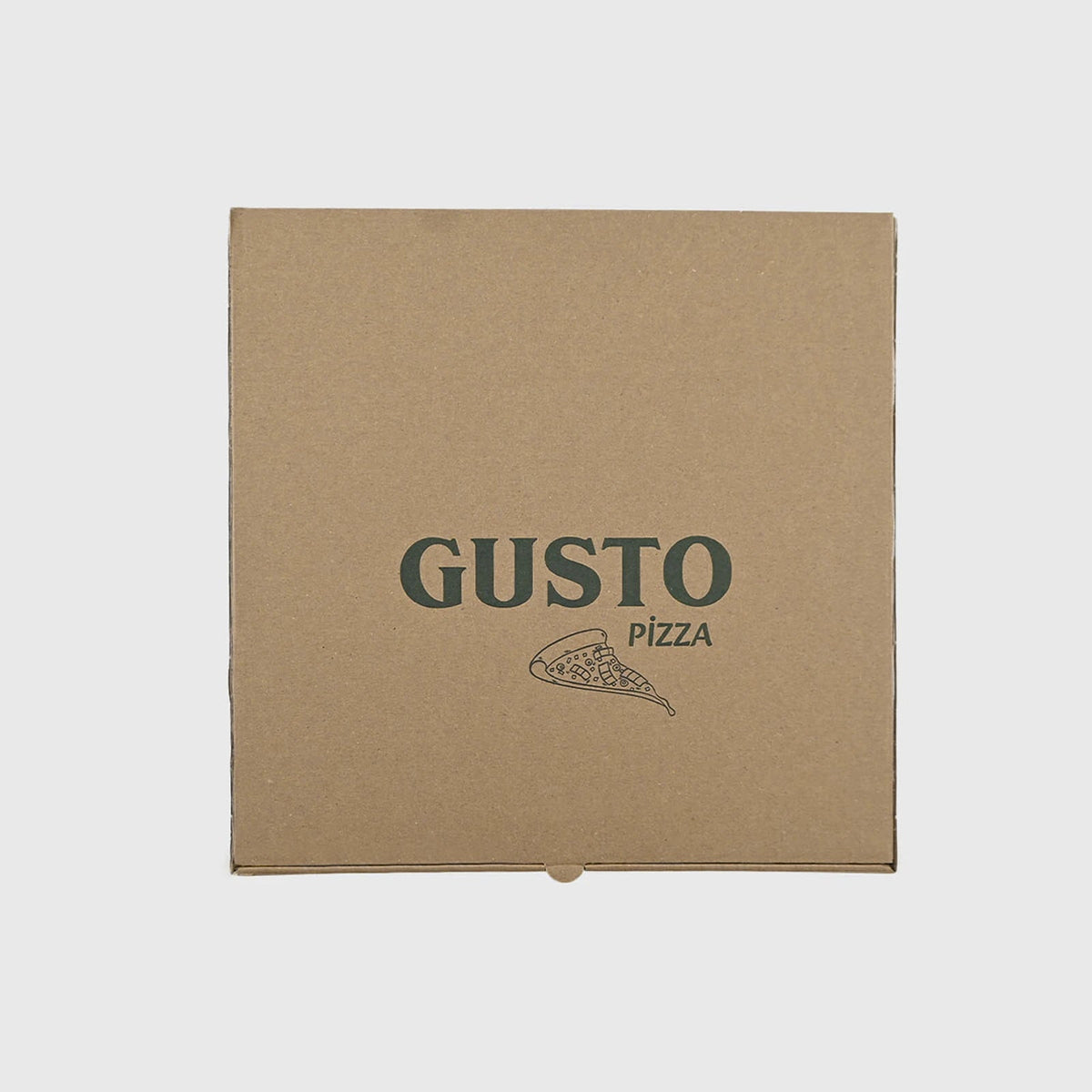 Baskılı Kraft Pizza Kutusu