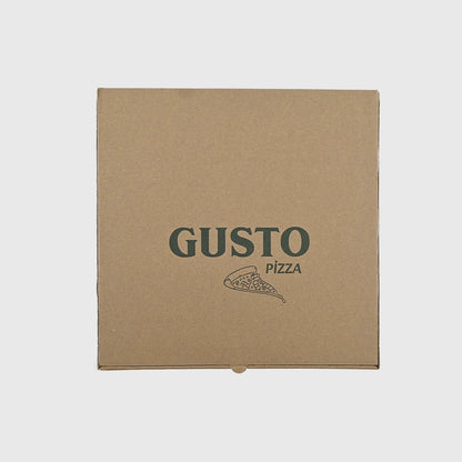 Baskılı Kraft Pizza Kutusu
