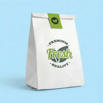 Wholesale SOS Paper Bag - White