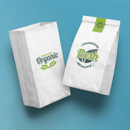 Wholesale SOS Paper Bag - White