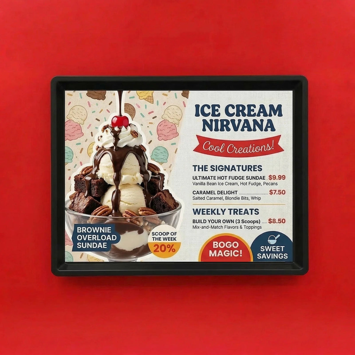 Baskılı Amerikan Servis - 80 Gr Beyaz