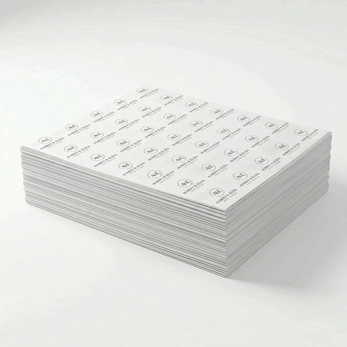 Baskılı Pelur Kağıt - 1 Renk Baskı (Toptan)
